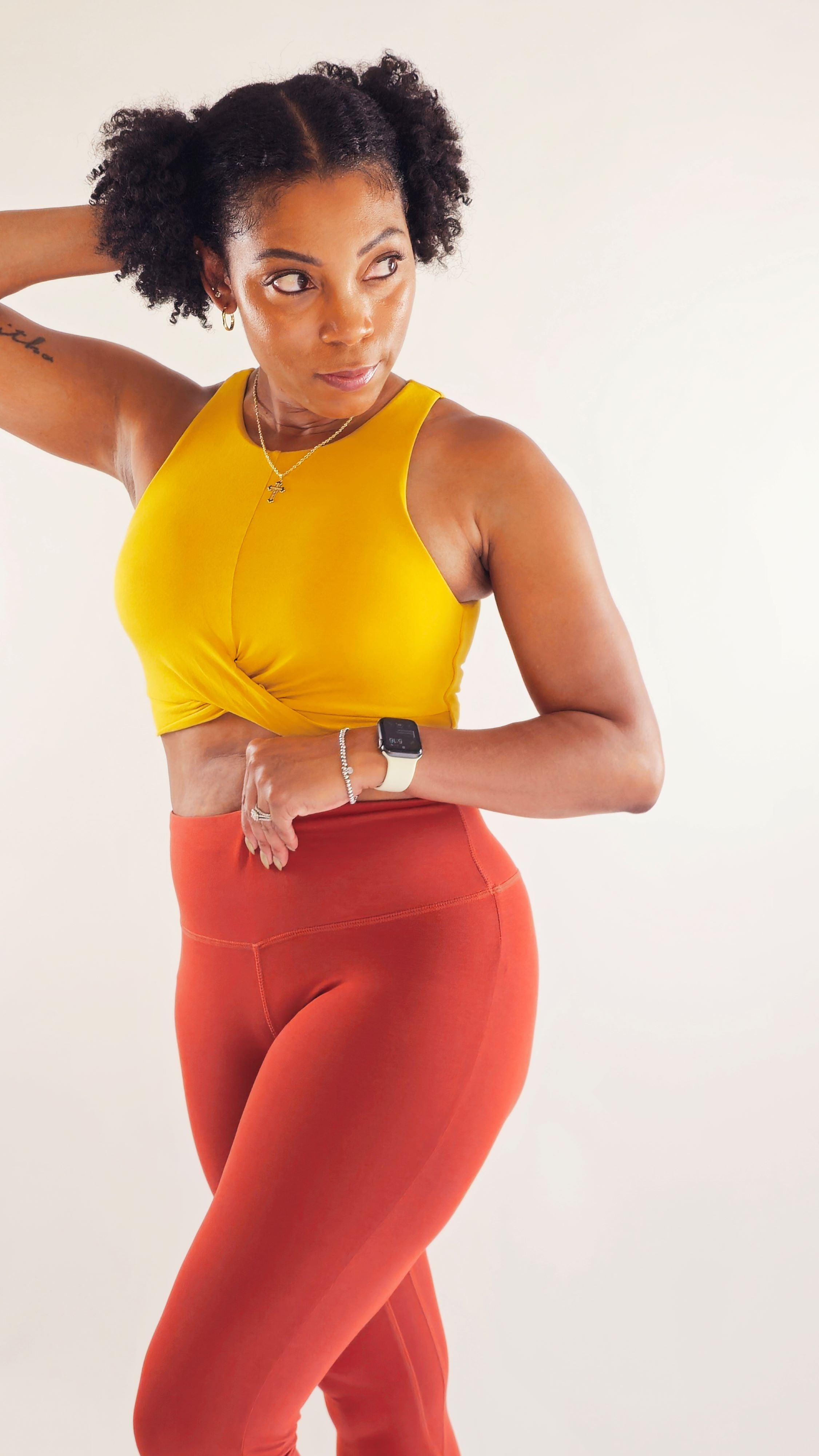 Bamboo Athletic Crop Tank - 3Five2 The Label