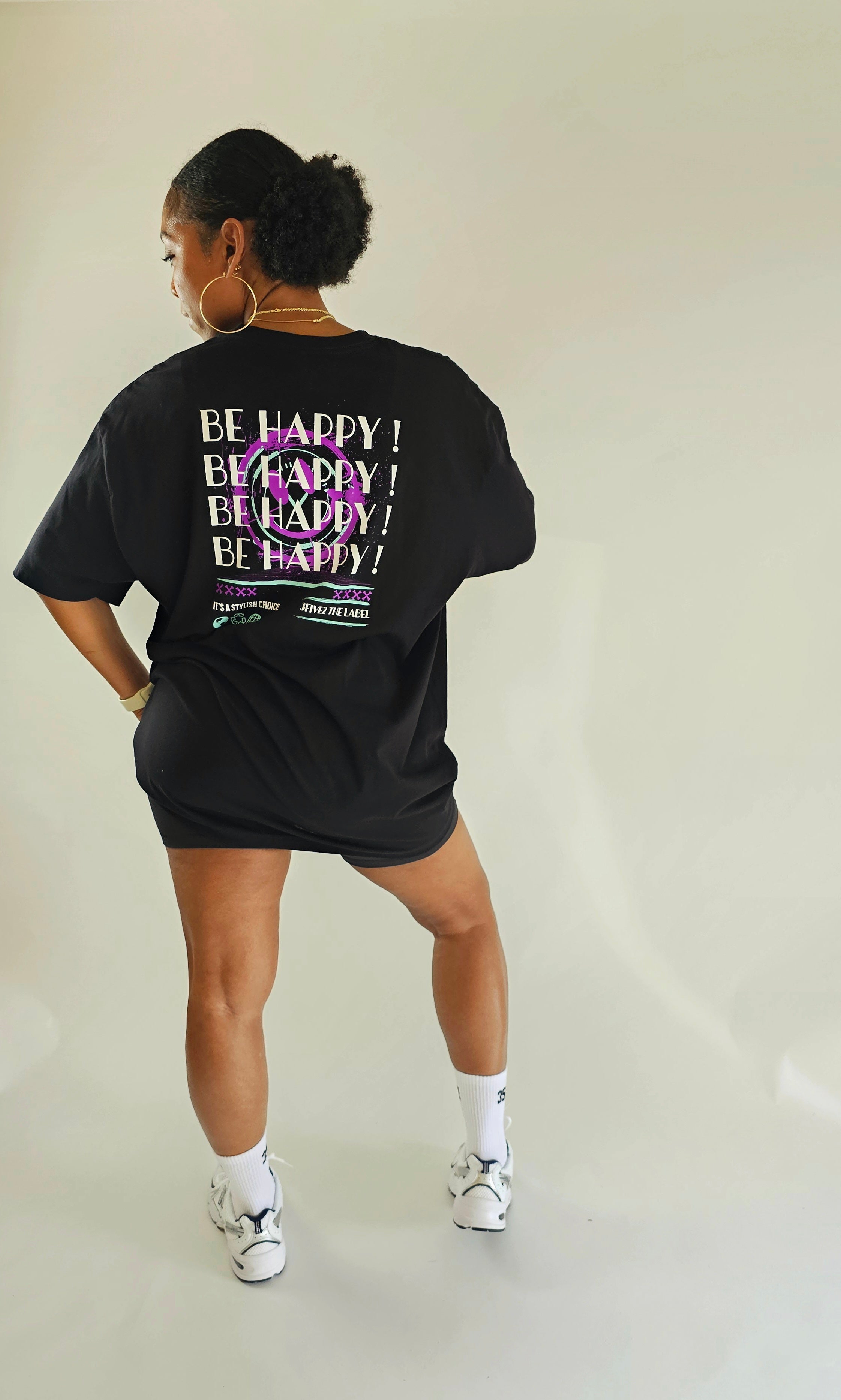 Be Happy! T-Shirt - 3Five2 The Label