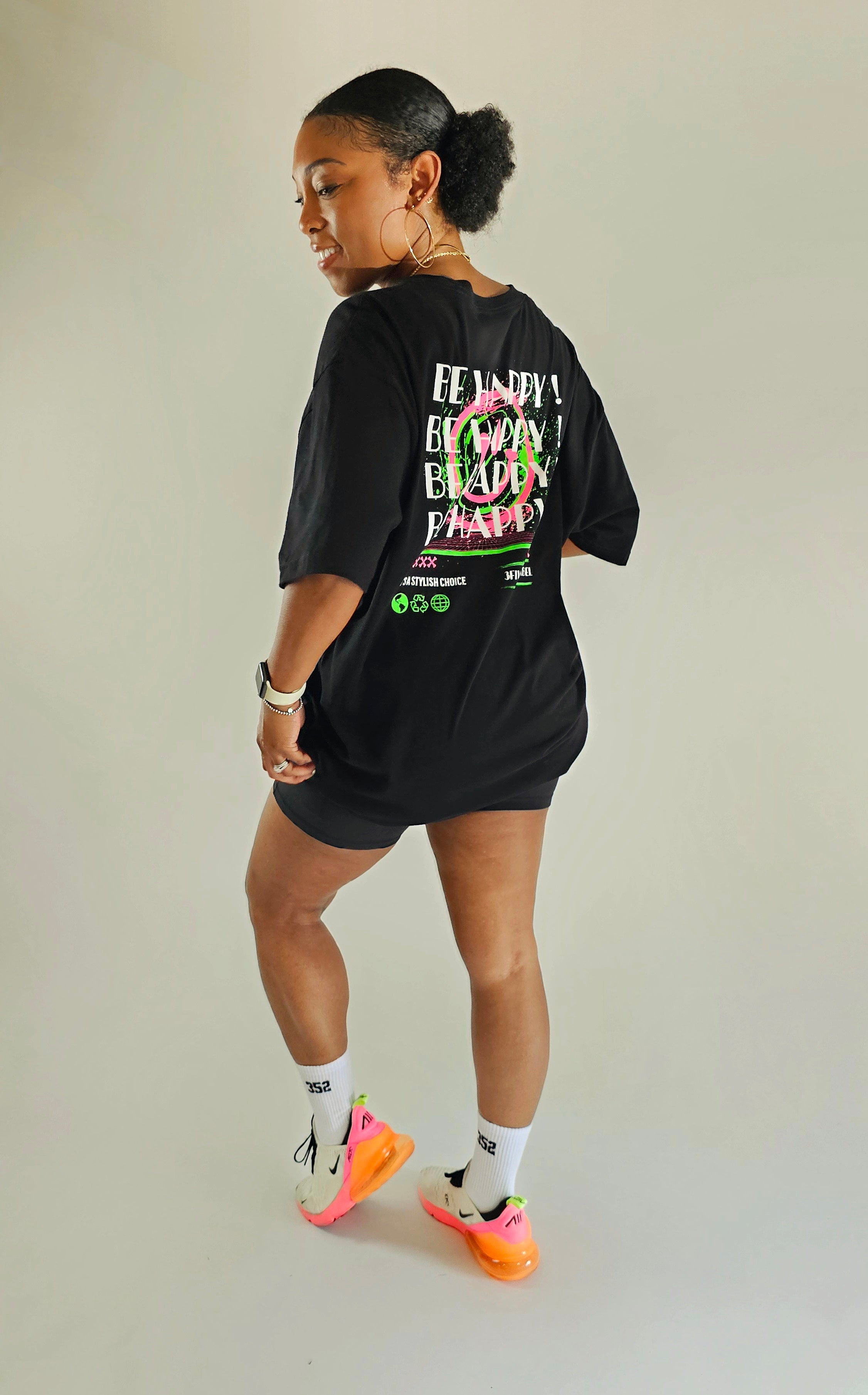 Be Happy! T-Shirt - 3Five2 The Label