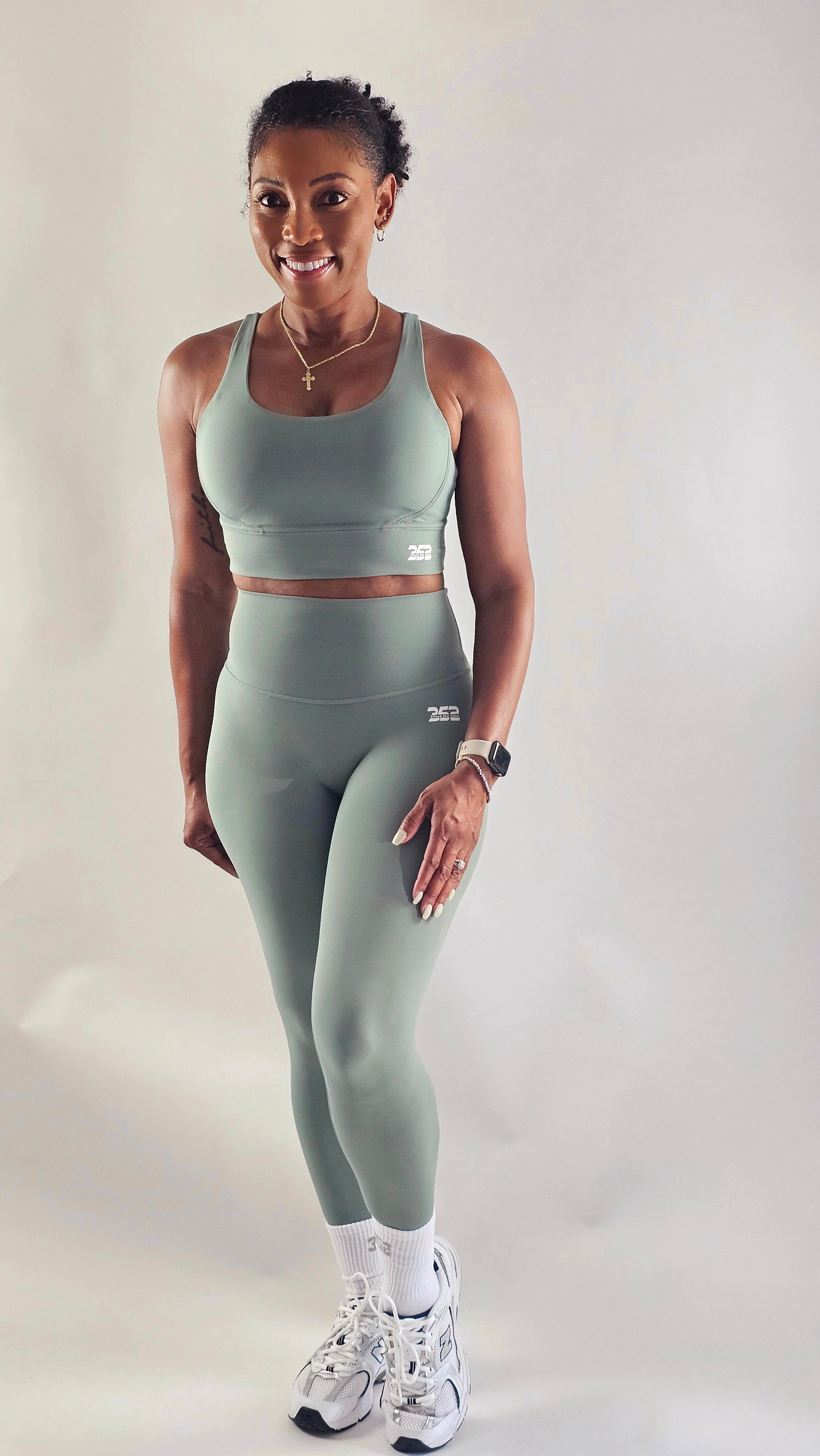 Classic Cross Back Sports Bra - 3Five2 The Label