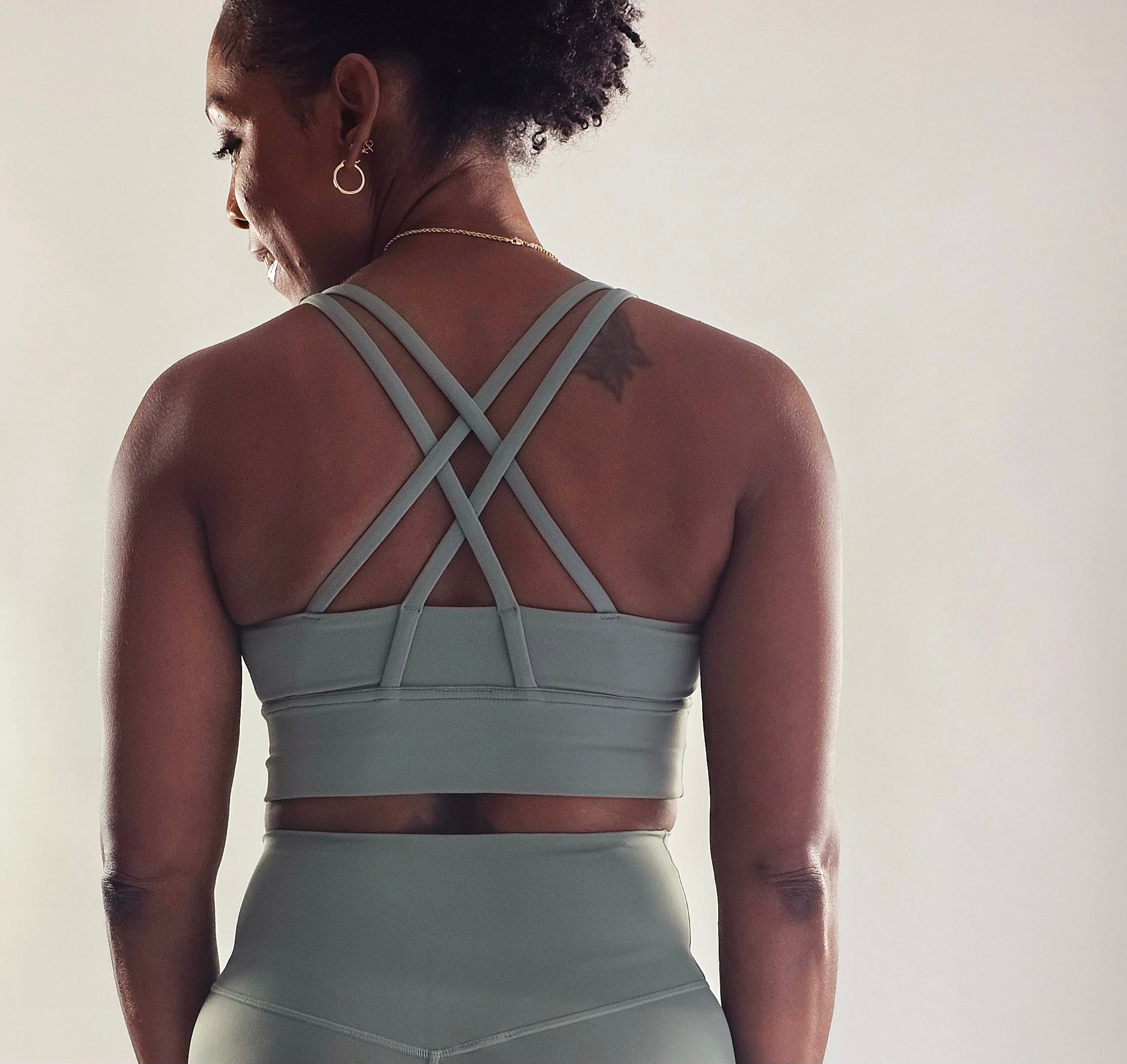 Classic Cross Back Sports Bra - 3Five2 The Label