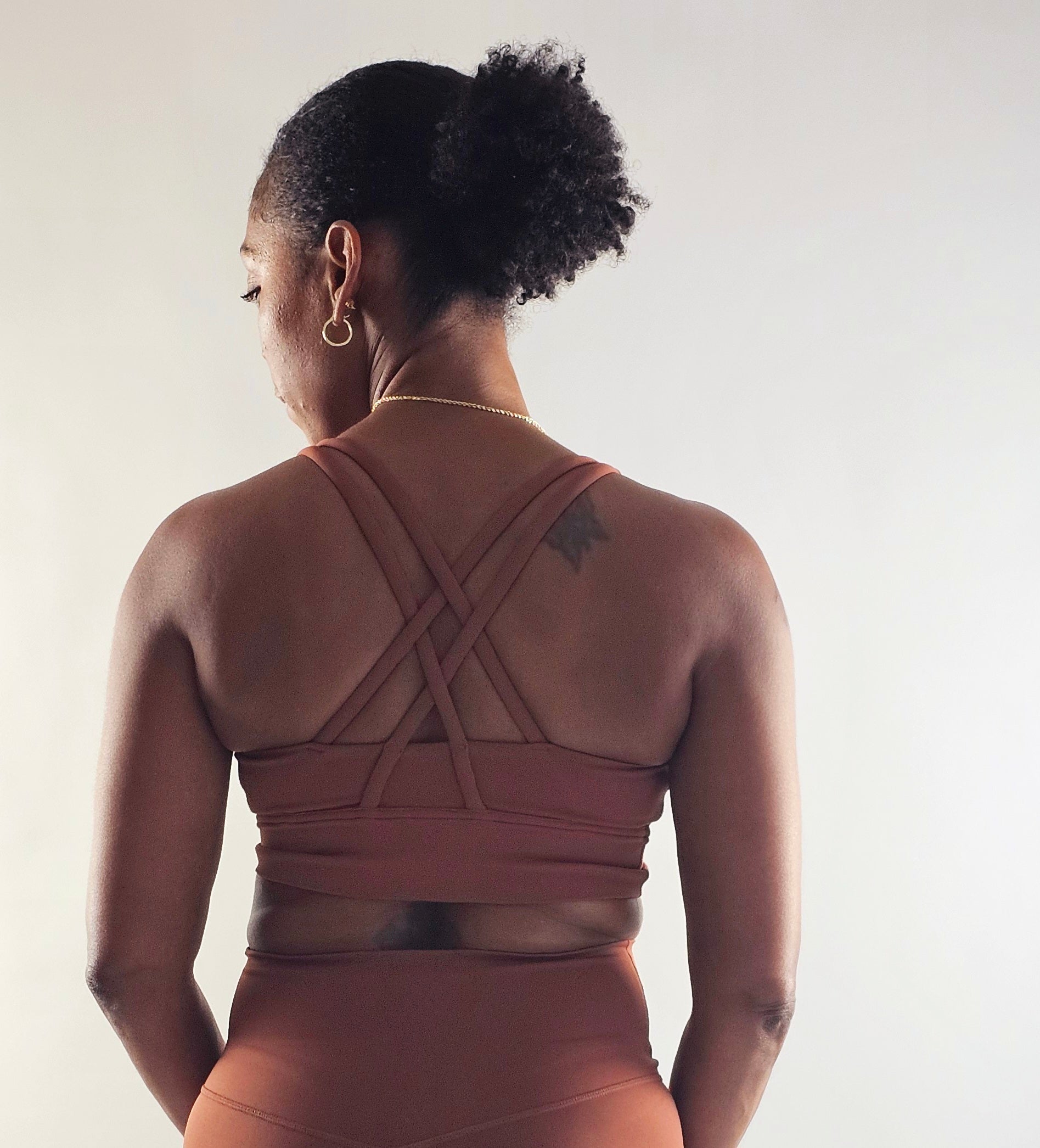 Classic Cross Back Sports Bra - 3Five2 The Label