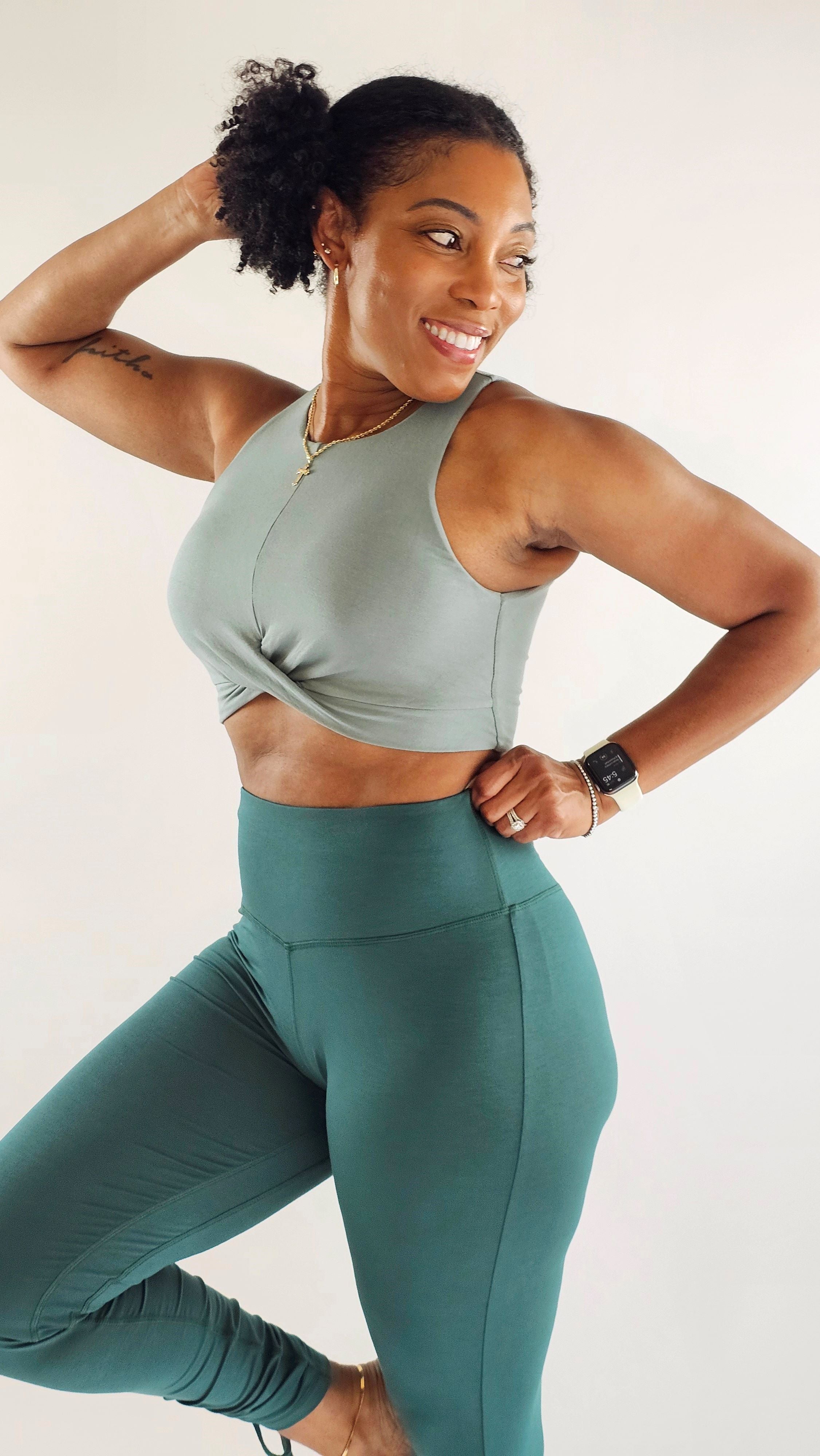 352 High-Rise Bamboo Leggings - 3Five2 The Label