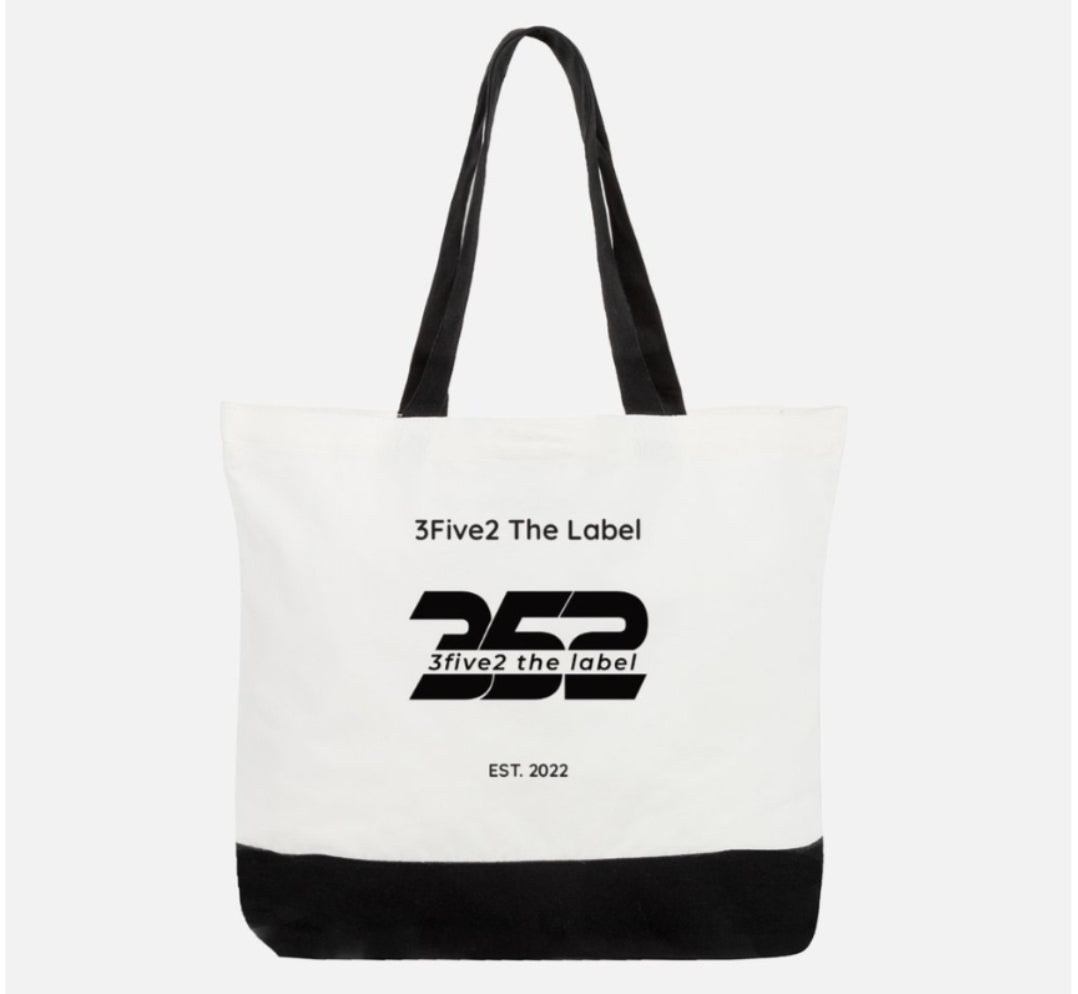 Large Canvas Tote Bag - 3Five2 The Label
