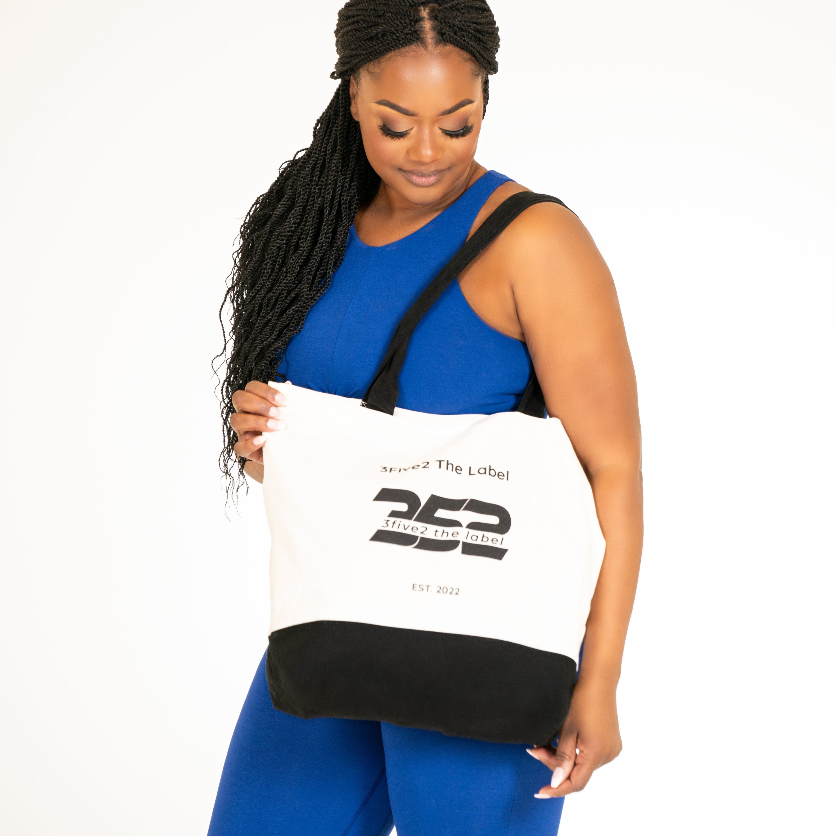Large Canvas Tote Bag - 3Five2 The Label