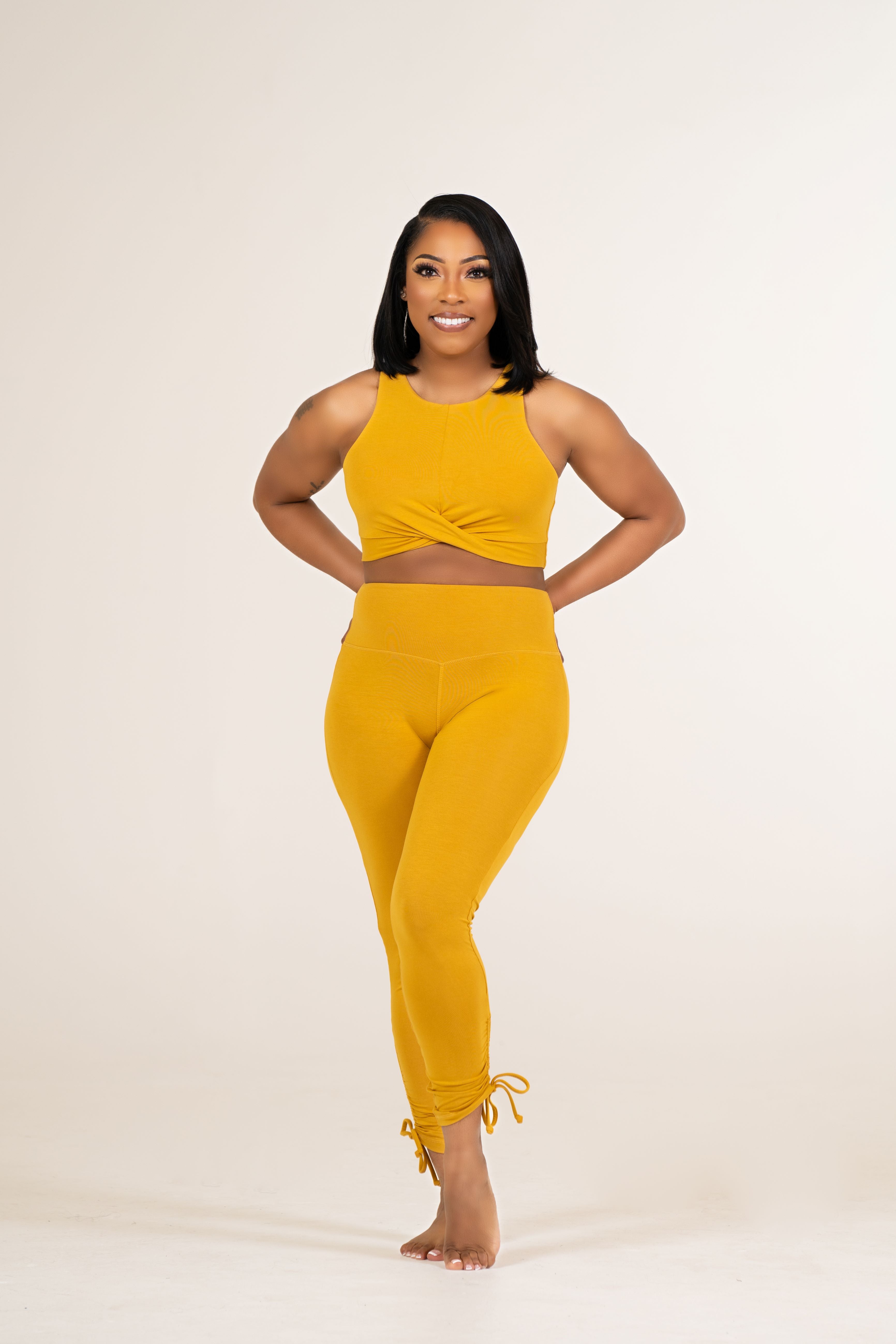 352 High-Rise Bamboo Leggings - 3Five2 The Label