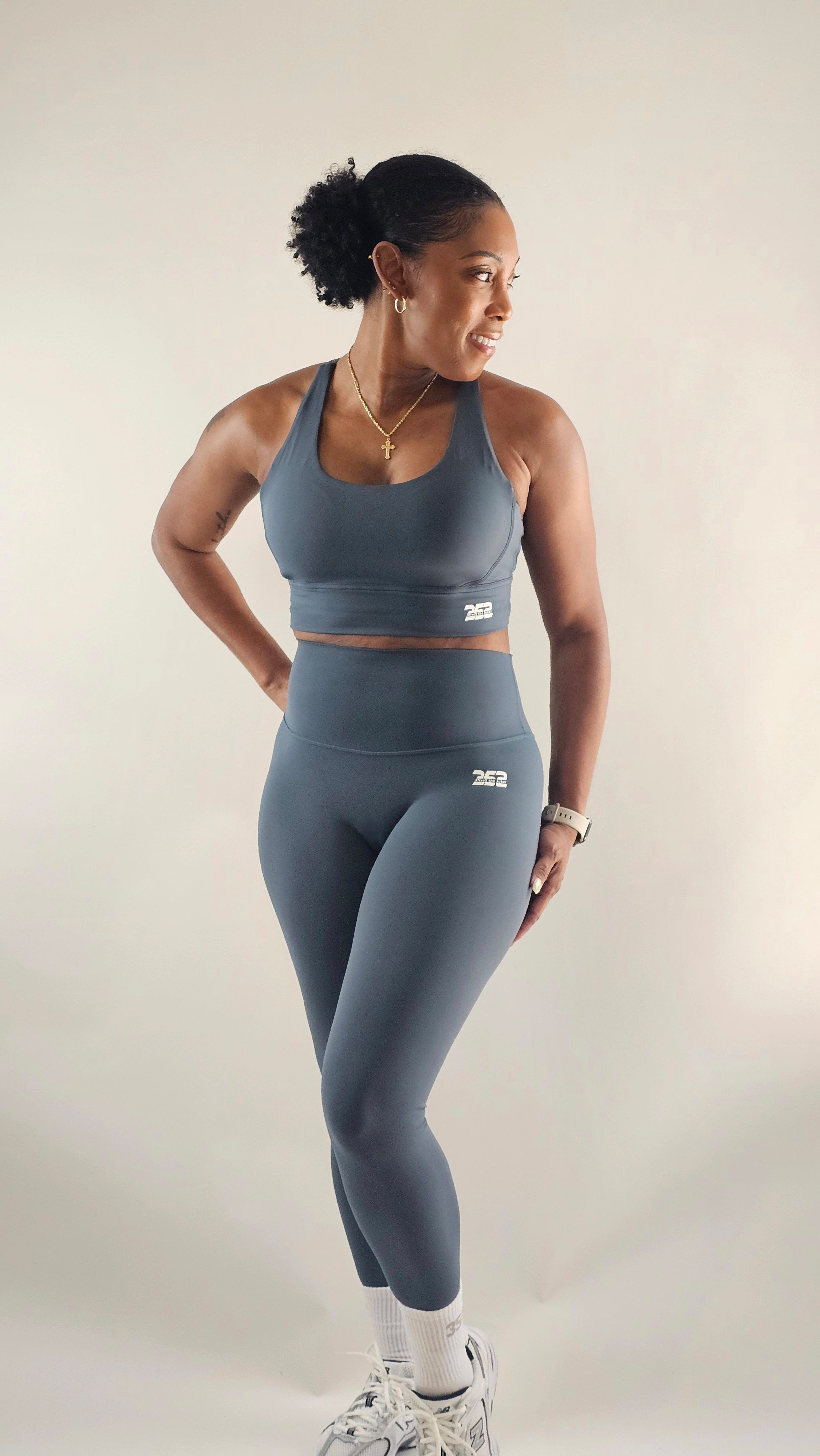 Classic Cross Back Sports Bra - 3Five2 The Label