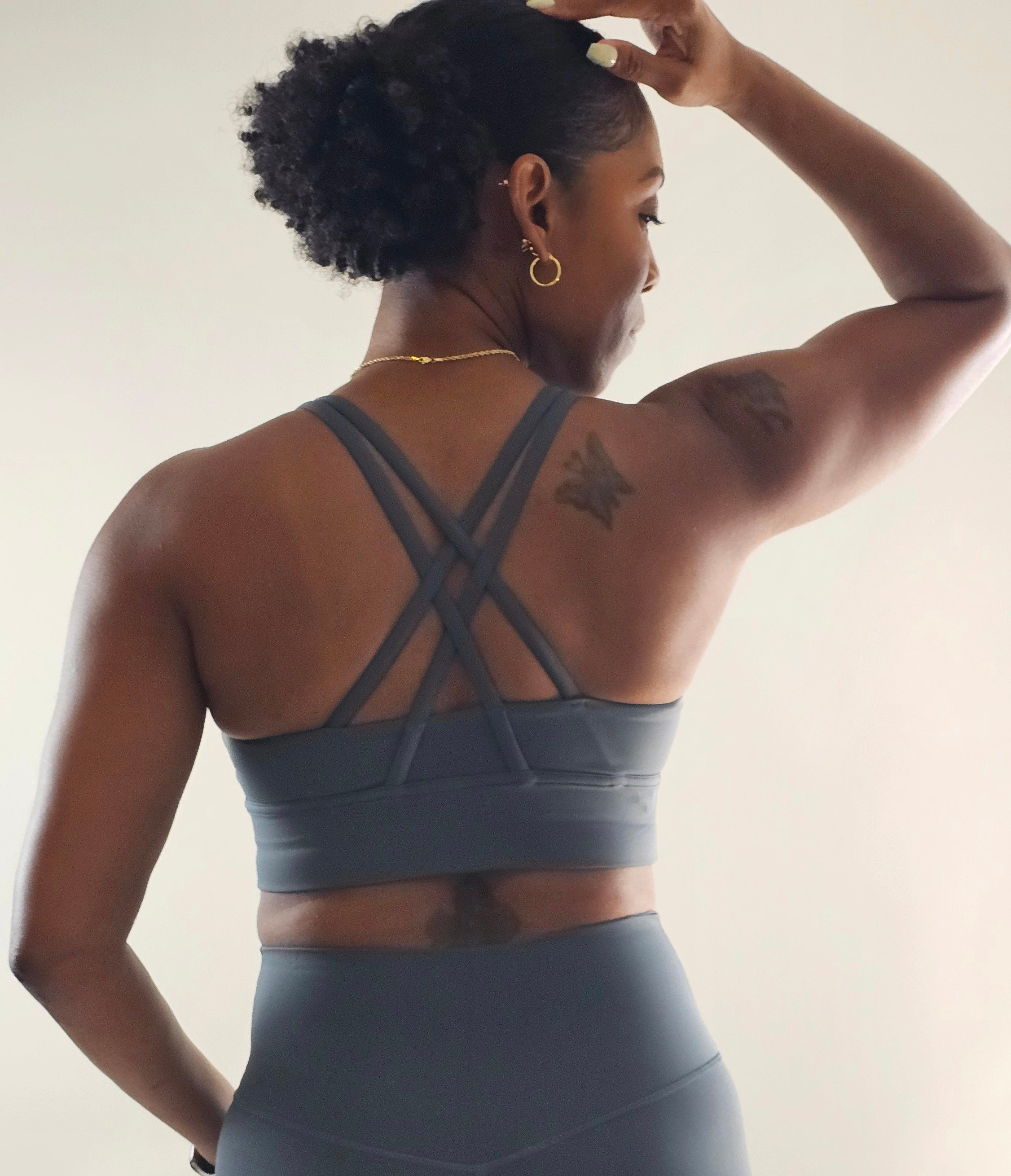 Classic Cross Back Sports Bra - 3Five2 The Label