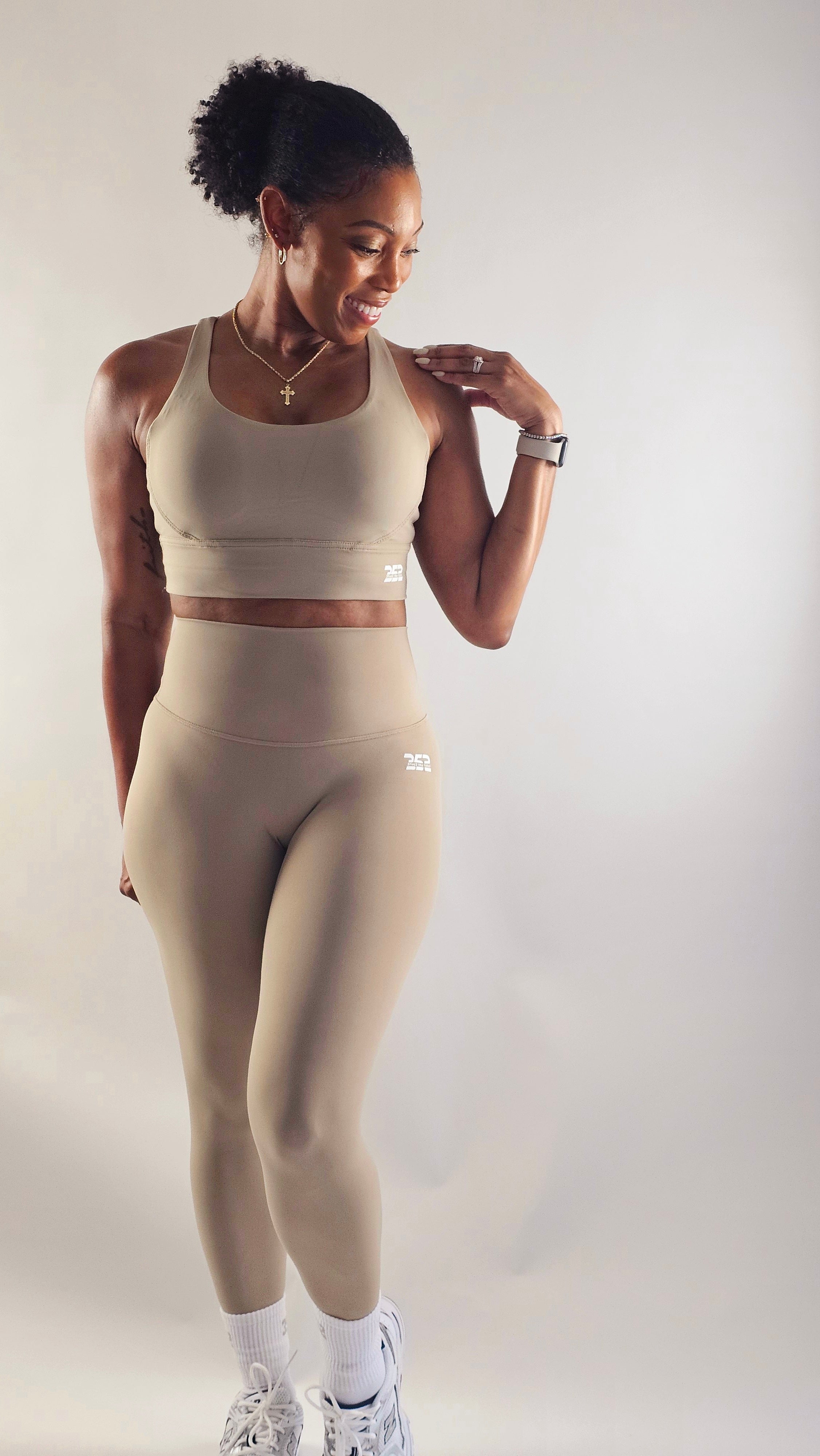 Classic Cross Back Sports Bra - 3Five2 The Label